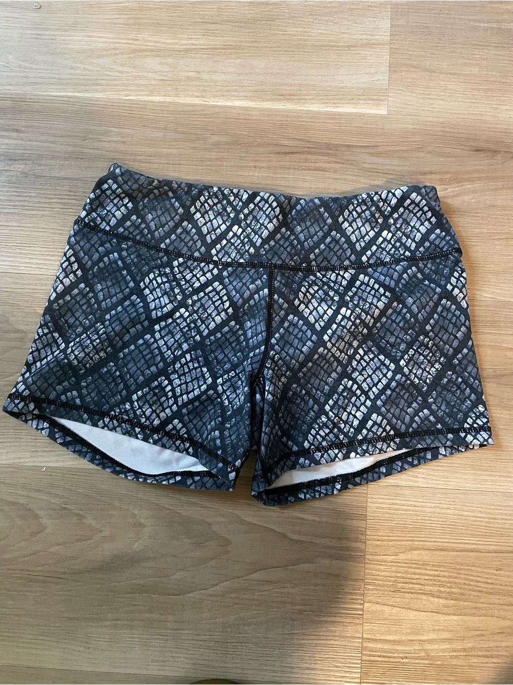 Born Primitive Black Geometric Performance Shorts